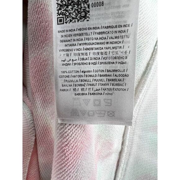 Guess Friends With You Small Tie Dye Crew Pullover Sweatshirt New - Picture 9 of 9
